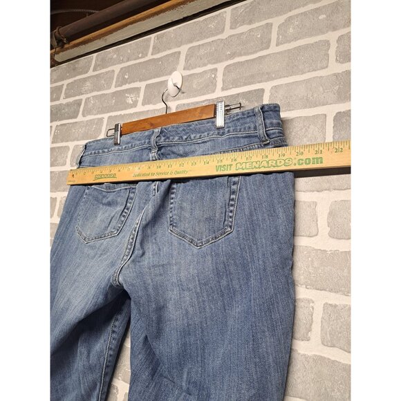 TORRID‎ Women's Distressed Floral Embroidered BoyFriend  Jeans Size 14R - Picture 8 of 8